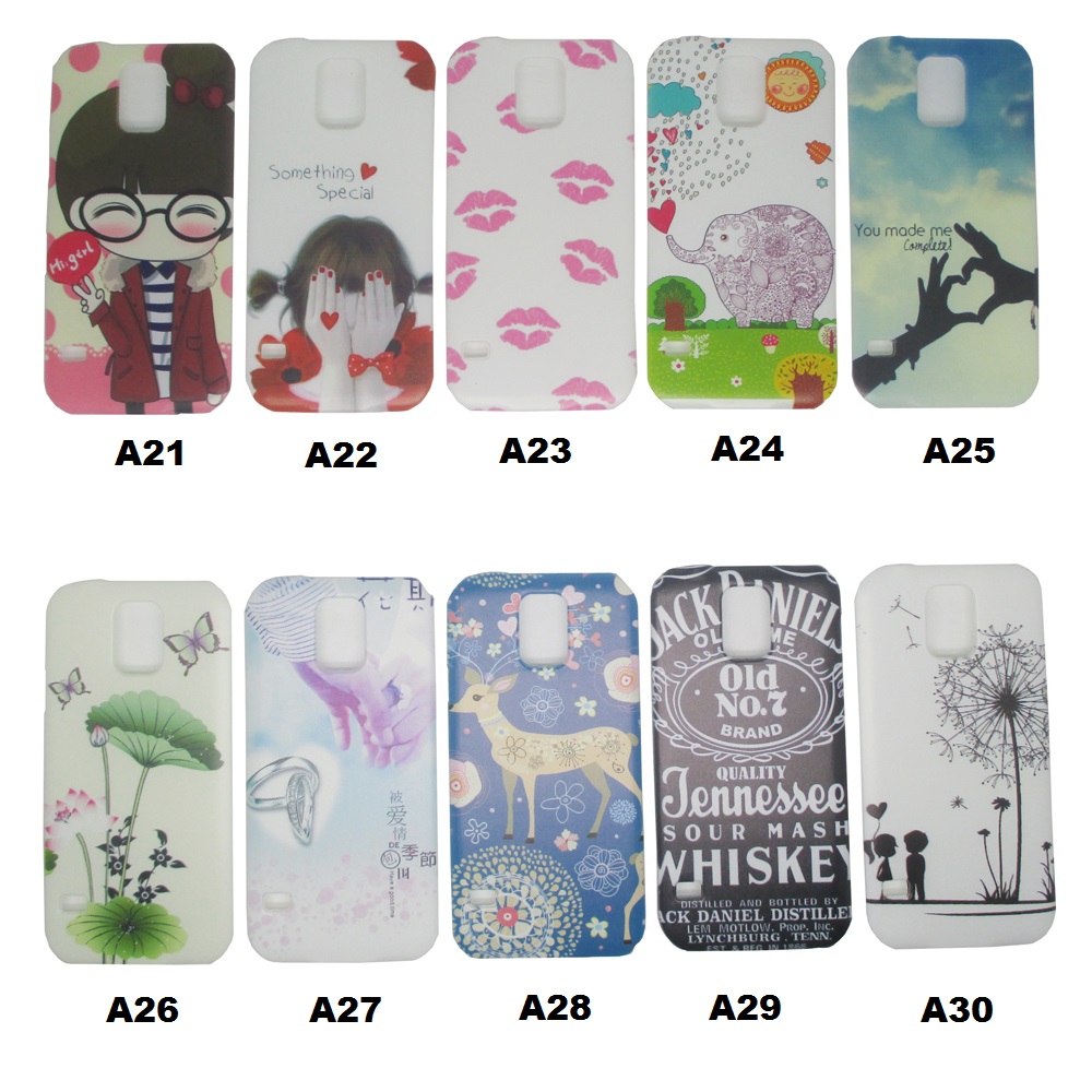 Painting Phone Plastic Case for Samsung Galaxy S5 - A29 