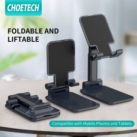 CHOETECH Foldable Smartphone Tablet Stand Holder - H88 - Black