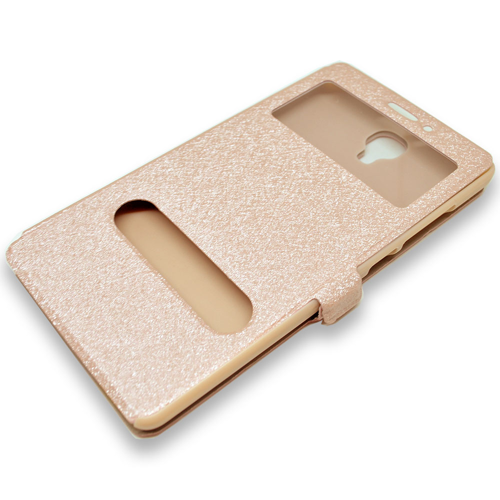 taff leather flip cover dual window for xiaomi redmi note pink jakartanotebook taff leather flip cover dual window for xiaomi redmi note pink jakartanotebook