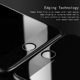Zilla 3D Carbon Fiber Tempered Glass Curved Edge 9H for Xiaomi Mi5c - White - 2