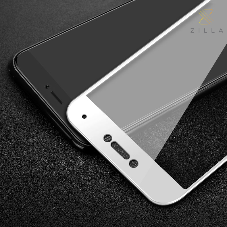 Zilla 3D Carbon Fiber Tempered Glass Curved Edge 9H for 