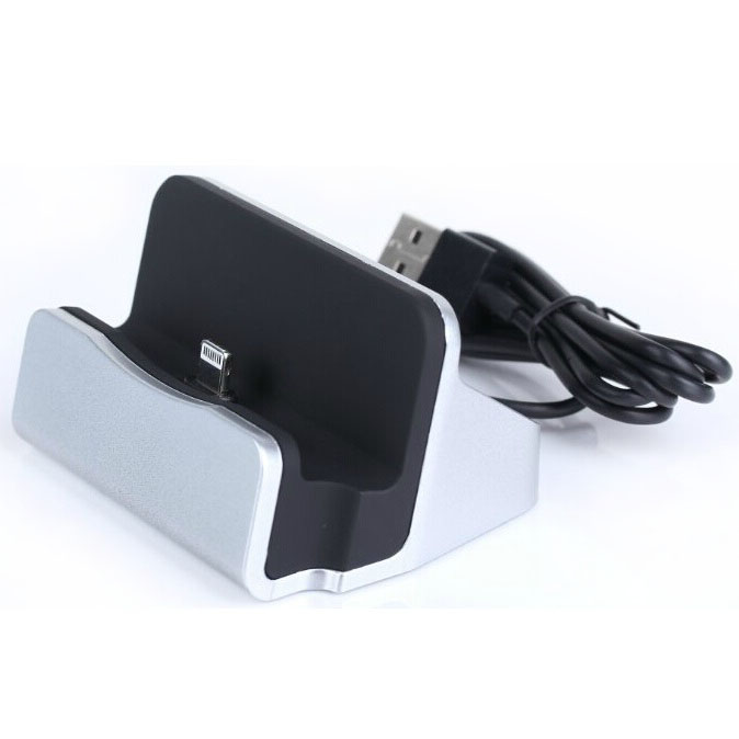 lightning dock charging iphone 5 6 silver jakartanotebook lightning dock charging iphone 5 6 silver jakartanotebook