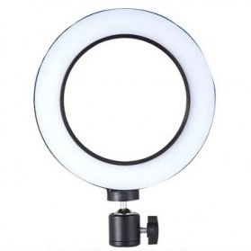 TaffSTUDIO Lampu Halo Ring Light LED Kamera 8W 6 Inch - RL-19 - White - 1