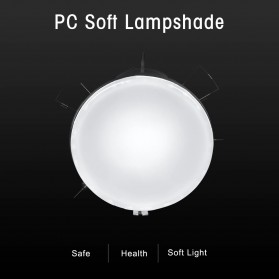 SH Lampu Portable Photo Studio 12W 5500K with Light Stand 37cm - PSX-51 - Black - 8