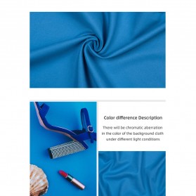 Ambitful Kain Backdrop Studio Fotografi Cotton Textile Muslin Cloth 200 x 300 cm - B29 - Blue