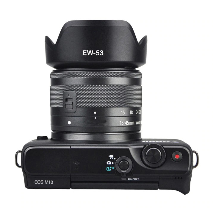 Gambar produk JJC Lens Hood EW-53 for Canon EOS M10 EF-M 15-45mm F/3.5-6.3 IS STM