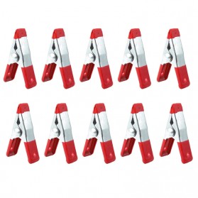 Andoer Klip Jepit Foto Craft Spring Clamp 2 Inch 10 PCS - PB-A07 - Red