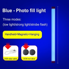 KEY-WIN Lampu Kamera Fotografi LED Video Fill Light 32 cm - T530 - Blue