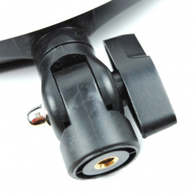 TaffSTUDIO Lampu Halo Ring Light LED Kamera 12W 8 Inch with Smartphone Holder - RL-21 - White - 6