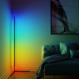 SZKOSTON Lampu LED Dekorasi Ruangan RGB Standing Angle Floor Lamp 1.1 meter - BGD-004 - Black