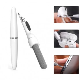 USLION Pena Pembersih Earphone Cleaning Pen for Airpods Pro 1 2 3 - SL3A - White