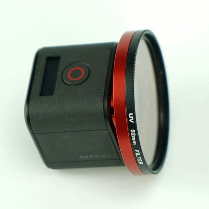 Frame Adapter Ring for CPL / UV Lens GoPro Hero 4 Session 