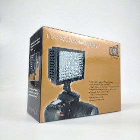 TaffSTUDIO Lightdow Lighting Kamera 160 LED - LD-160 - Black - 9