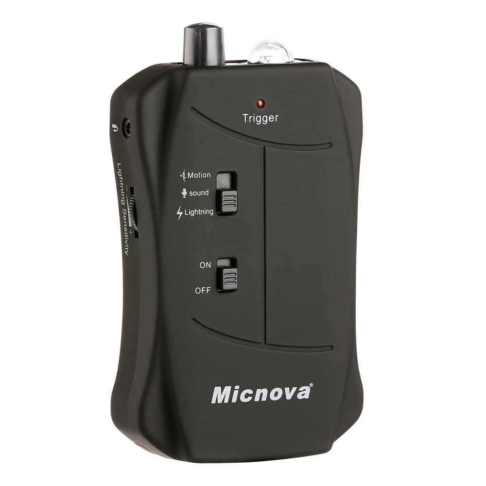 Micnova 3 in 1 Lightning Sound and Motion Sensor Trigger for Canon with