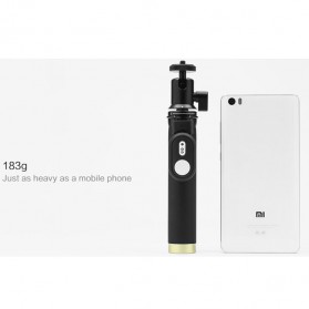 Xiaomi Yi Selfie Stick Monopod with Bluetooth Remote for Xiaomi Yi / Yi 2 4K / Smartphone (ORIGINAL) - Black - 11