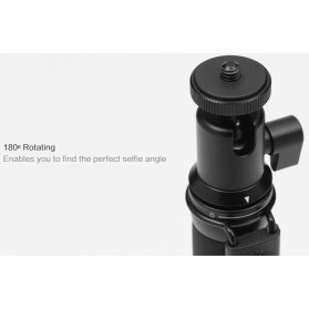 Xiaomi Yi Selfie Stick Monopod with Bluetooth Remote for Xiaomi Yi / Yi 2 4K / Smartphone (ORIGINAL) - Black - 13
