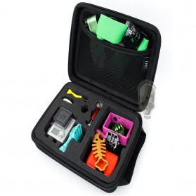 TMC EVA 2317 Mid Case For GoPro & Xiaomi Yi - HR133 - Black - 1