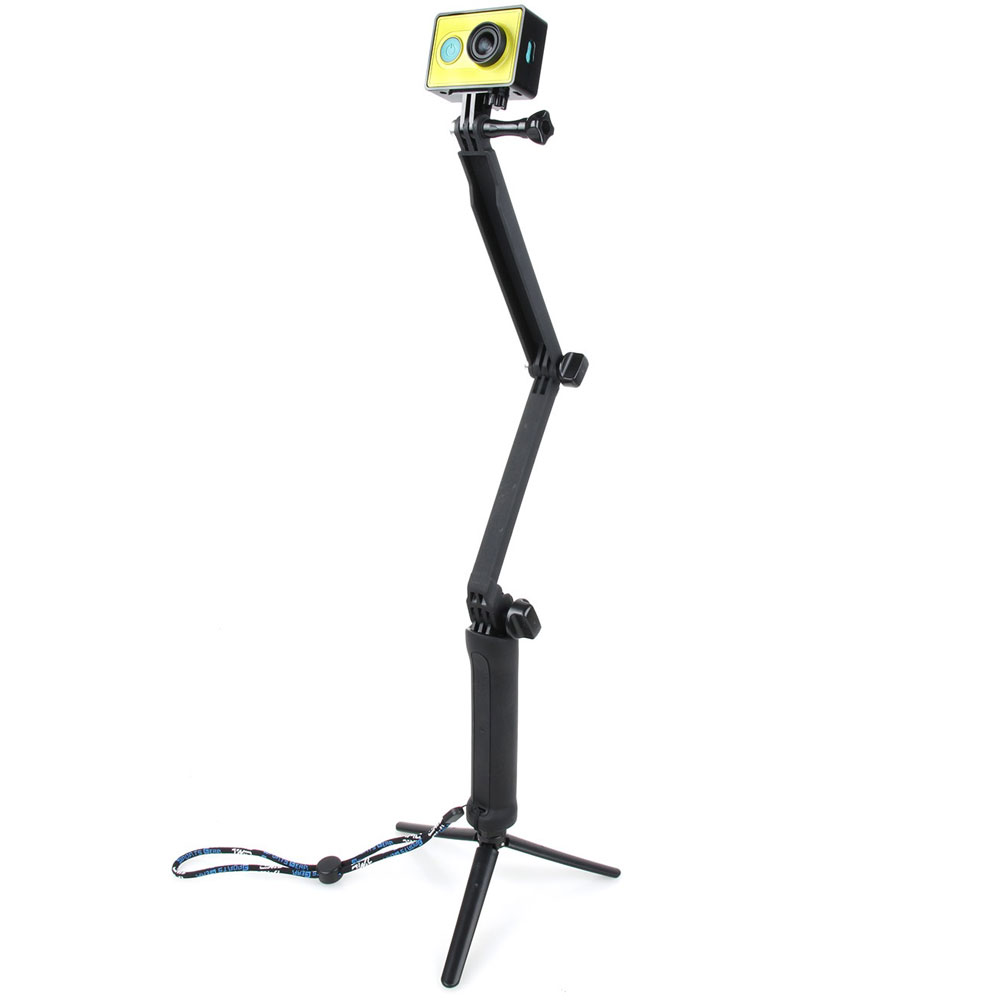 tmc 3 way foldable extension monopod tripod for xiaomi yi tmc 3 way foldable extension monopod tripod for xiaomi yi