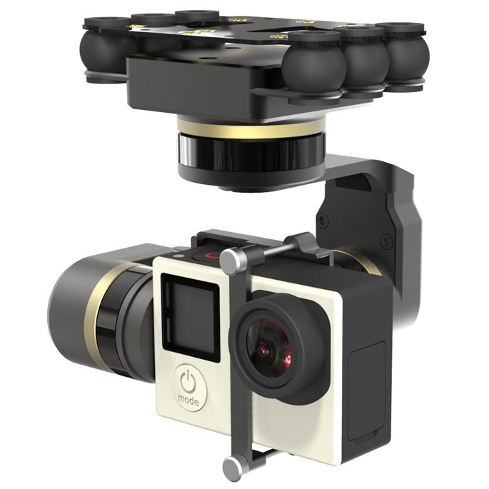 Feiyu Tech MINI 3D Pro Gimbal 3-Axis Drone - Black 