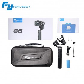 Feiyu Tech G6 3-Axis Handheld Gimbal Splashproof for GoPro Hero 7/6/5/4 - Black - 6