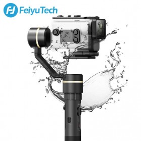 Feiyu Tech G5GS 3-Axis Handheld Gimbal Waterproof for Sony AS50 / FDR-X3000 - Black - 2