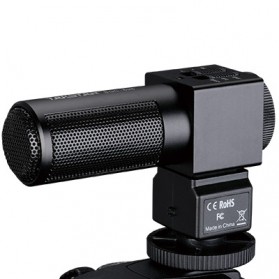 Takstar Condenser Shotgun DV Video Camcorder Microphone - SGC-698 - Black