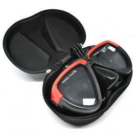 Telesin Kacamata Selam Diving Goggles Glass Mask with Detachable Tripod Mount for Xiaomi GoPro SJCAM - GP-DIV-GS2 - Red - 10