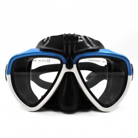 Telesin Kacamata Selam Diving Goggles Glass Mask with Detachable Tripod Mount for Xiaomi GoPro SJCAM - GP-DIV-GS2 - Blue - 6
