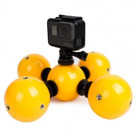 Telesin Floating Ball Bobber 5 Ball for GoPro Xiaomi Yi - Yellow - 2