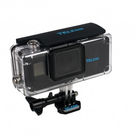 Telesin Extended Battery 2300mAh with Waterproof Case for GoPro Hero 6/5 - Black - 3