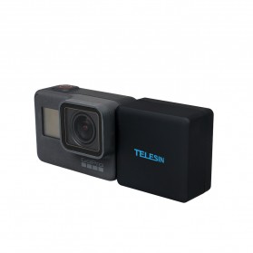 Telesin Extended Battery 2300mAh with Waterproof Case for GoPro Hero 6/5 - Black - 8