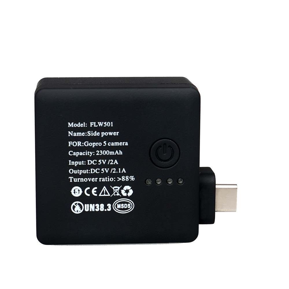 Telesin Extended Battery 2300mAh with Waterproof Case for