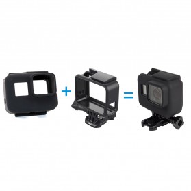 Telesin Silicone Frame Case Protector for GoPro Hero 5/6 - Black - 2
