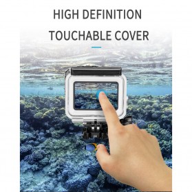 Telesin Waterproof Case Touchable Cover For GoPro Hero 5/6/7 - GP-WTP-504 - Transparent - 7