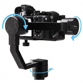 Zhiyun Tech Crane 3-Axis Smart Control Gimbal Stabilizer for DSLR - Black - 3