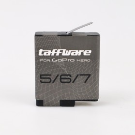 Taffware Battery Replacement 1220mAh for GoPro Hero 5/6/7 - AHDBT-501 - Black - 4