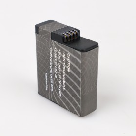 Taffware Battery Replacement 1220mAh for GoPro Hero 5/6/7 - AHDBT-501 - Black - 3