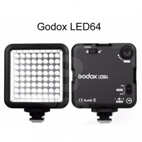 Godox Flash Kamera DSLR Universal 64 LED - Black
