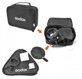Godox S-Type Softbox Flash Diffuser Camera DSLR 60 X 60 CM - SFUV-6060 - Black - 8