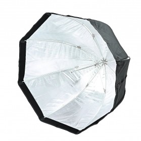 Godox Payung Octagonal Softbox Reflektor Flash 120 CM - SB-UBW - Black