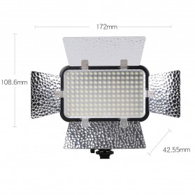 Godox Lampu LED Photo Video Light for Digital Camera - LED170II - Black - 6