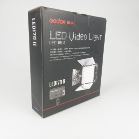 Godox Lampu LED Photo Video Light for Digital Camera - LED170II - Black - 8