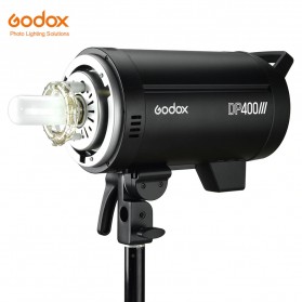 Godox DP400III Studio Flash Light 2.4G Built-in Wireless Receiver 400W - Black - 1
