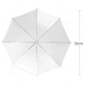Godox Payung Studio Reflective Photography Umbrella White Translucent 84cm - UB-008 - White - 10