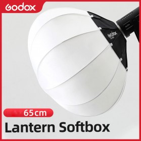 Godox Collapsible Lantern Softbox Reflector Umbrella 65cm - CS-65D - White - 1