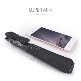 BlitzWolf Tongsis Bluetooth Monopod Shutter Smartphone - BW-BS1 - Sky Blue - 7