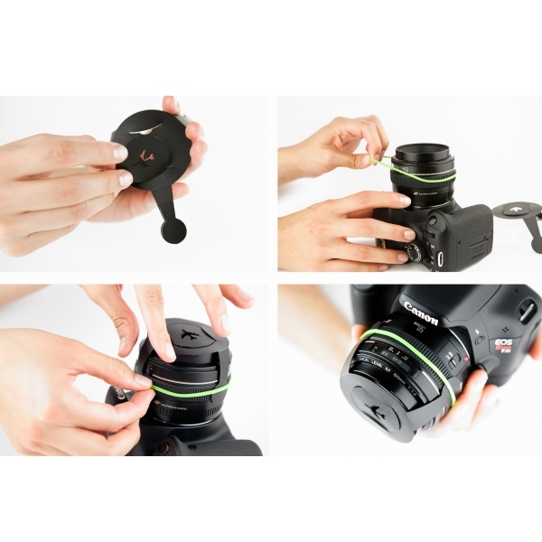 Bokeh Master Kit Blur Filter For Camera 21 In 1 Black