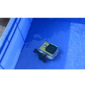 Case Waterproof IPX68 40m untuk Xiaomi Yi Sports Camera (OEM) - Black - 5
