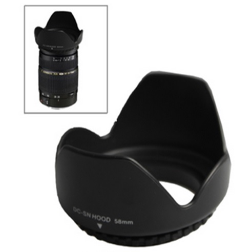 Gambar produk Ikacha Lens Hood for Cameras 58mm (Screw Mount) - EW-73B