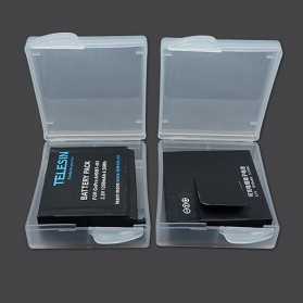 SUPTIG Waterproof Camera Battery Case Storage Box Cover 1 PCS for Xiaomi Yi / GoPro Hero / SJCAM - GP0281 - Transparent - 2